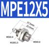 MPE Series Bore 4/6/10/15mm, Stroke 5/10/15/20mm-B  Miniature Male Threaded Micro Single Action Spring Cylinder