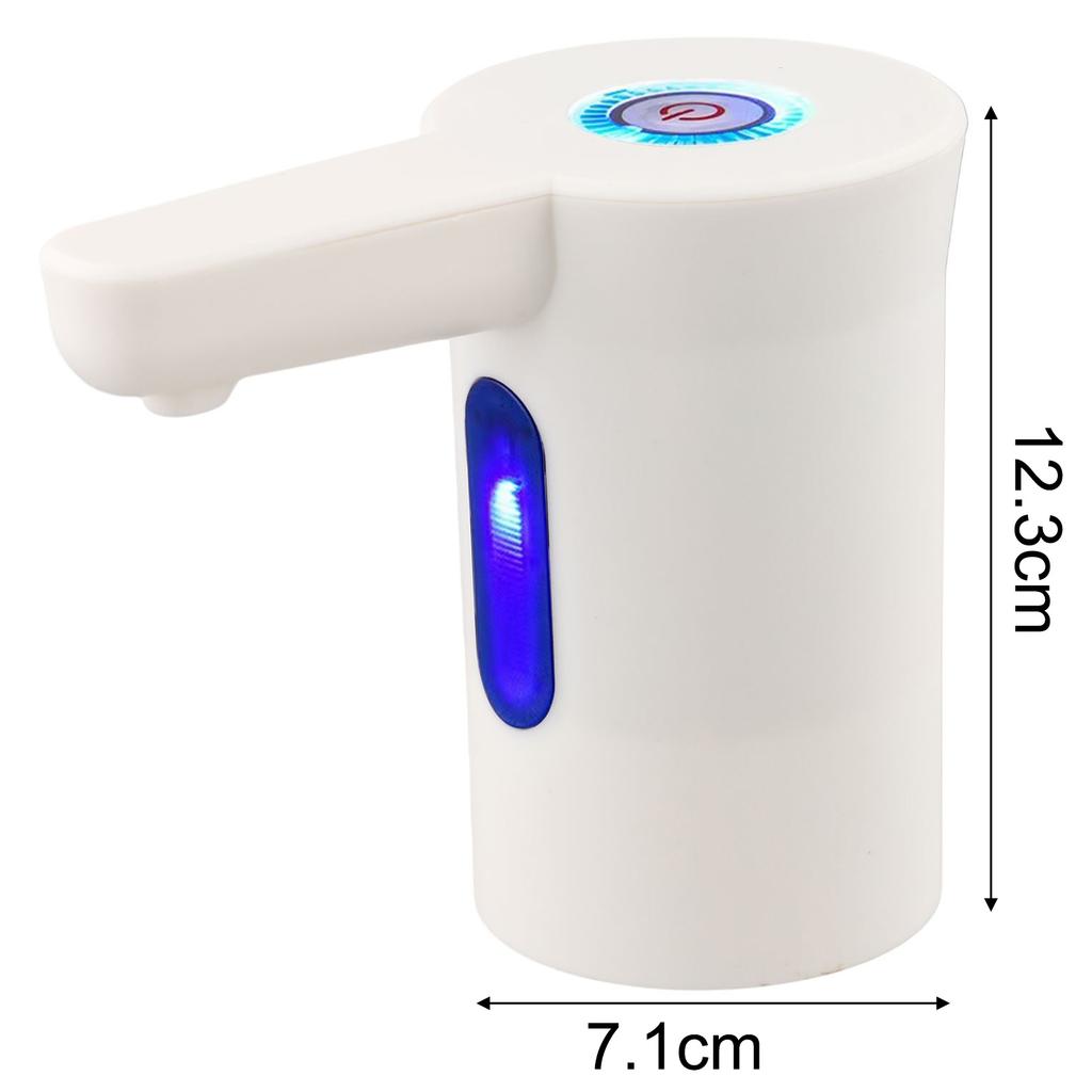 Electric Water Dispenser with Portable Design Compatible with 2 3 4 and 5 Gallon Bottles for Home and Outdoor Use
