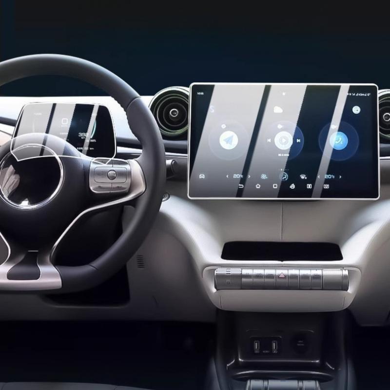 10.1 Inch For BYD Dolphin -2025 Car GPS Navigation Trument Screen Tempered Glass Scratch-Resistant Protector Film