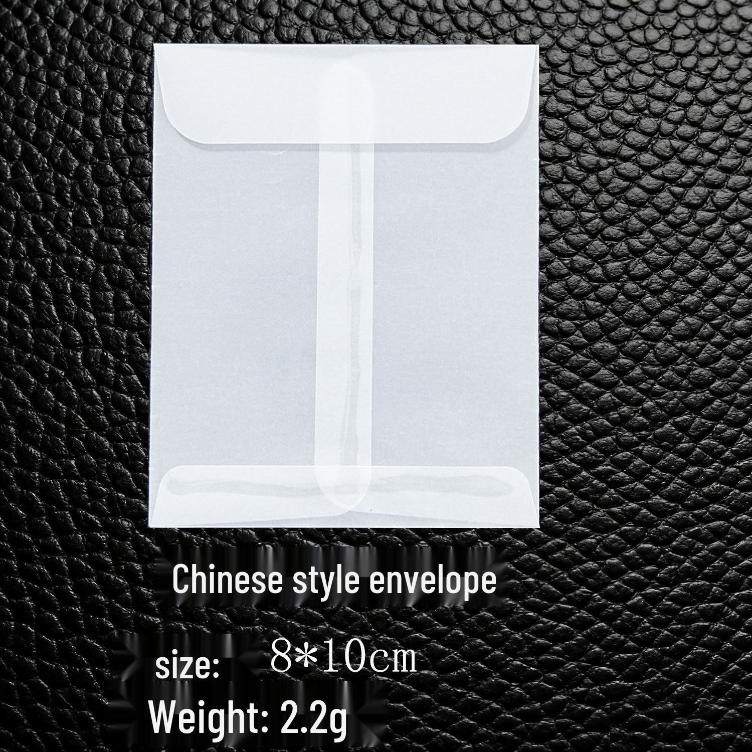 Матовый полупрозрачный конверт из кальки для высококачественных поздравительных открыток