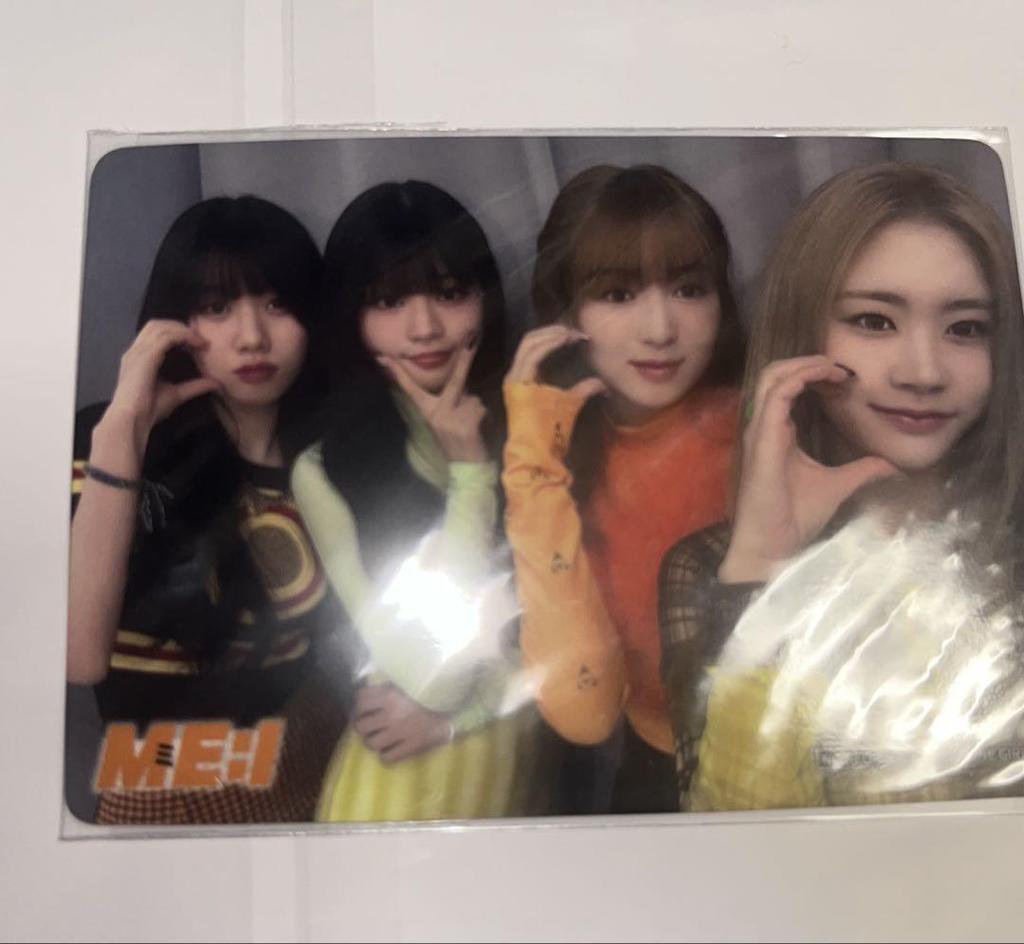 [USED] ME:I Trading Card Unit Takami Fuminori, Murakami Rian, Yamamoto Suzu, Sasaki Kokona