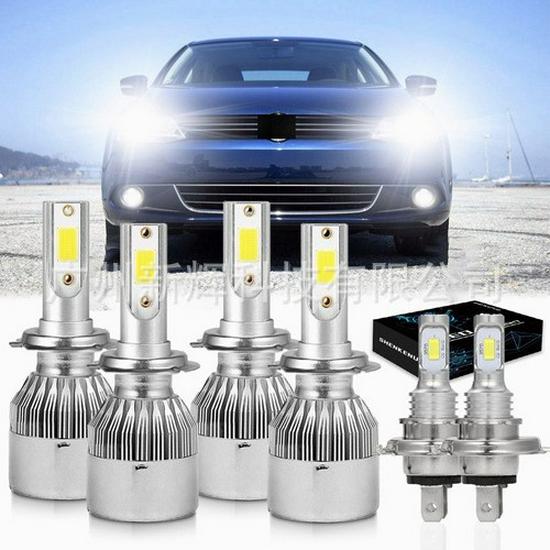 LED Scheinwerfer Kombi-Set: H11, H8, H9005, 9006, H4, H7, H13, 9007, 880, 881