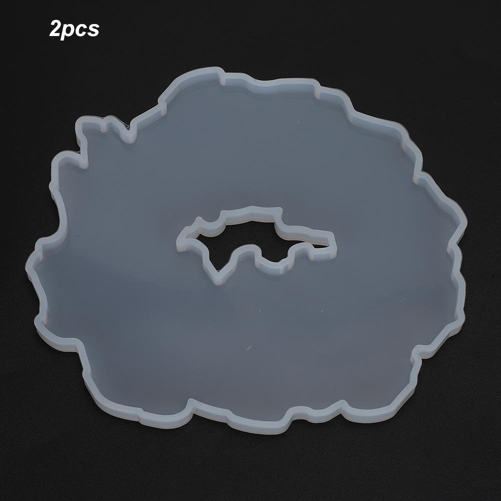 Silicone Coaster Making Mould DIY Craft Decorative Crafts Coasters Tray Base MoldType 3