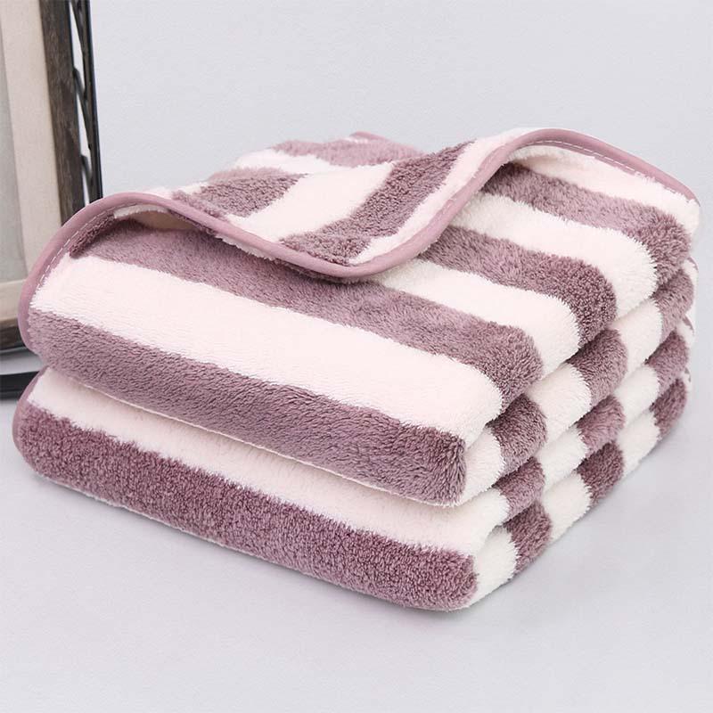 

Катионное впитывающее полотенце для лица из кораллового флиса 35x35 cm