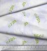 Soimoi Purple Poly Crepe Fabric Pecan Leaves Fabric Prints By Metre 42 Inch