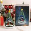 Music Box Mini Christmas Tree Music Box Cottage Glowing Night Light Musical Box Restaurant Bar
