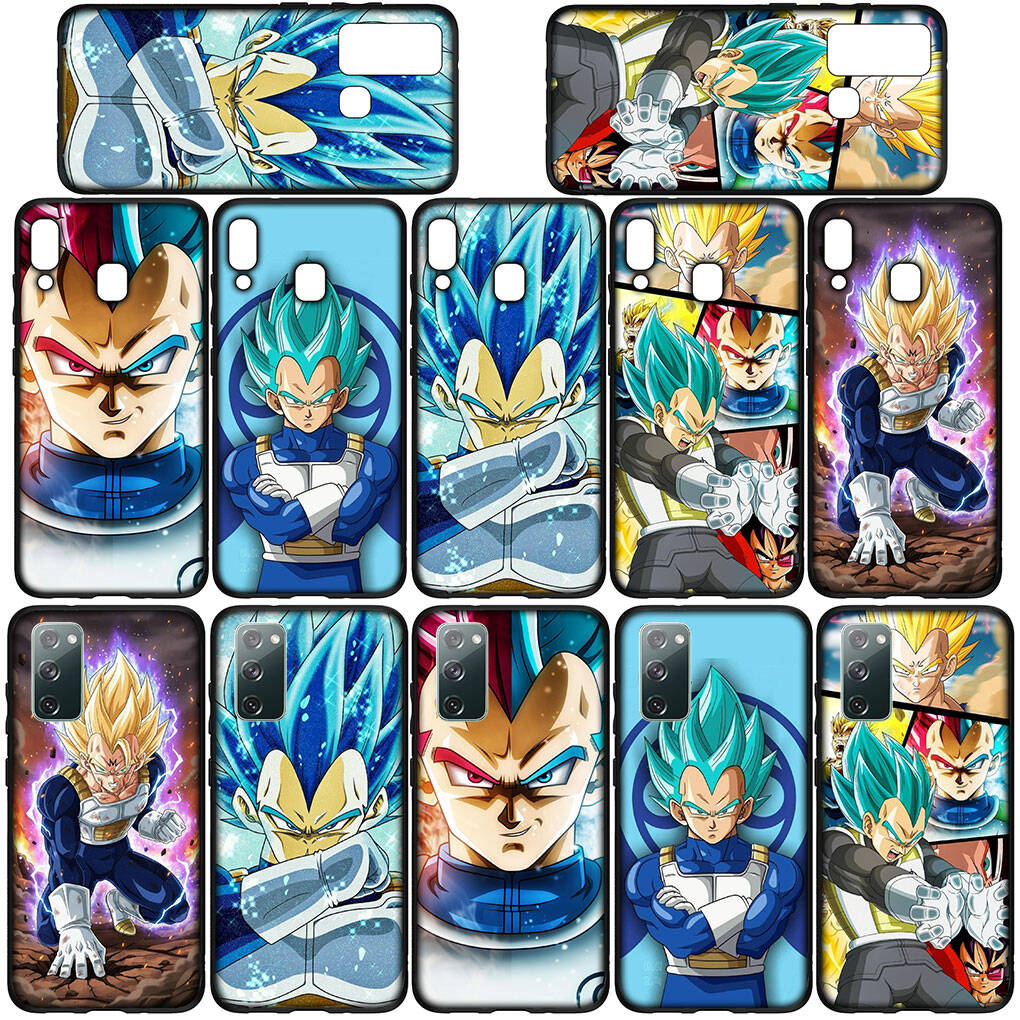 Phone Case for iPhone 17 15 16 Plus Redmi Note 14 12 11 13 Pro Max Huawei P30 P20 Lite OPPO A60 A40 A80 A54 Son Gokus Cartoon Dragon Vegeta Ball Cover