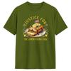 AfroUnisex Justice for Lemon Pound Cake T Shirt  Leisure T Shirts ShortSleeve Y2K Basic Tshirt Summer Cotton Oversize Top Tees