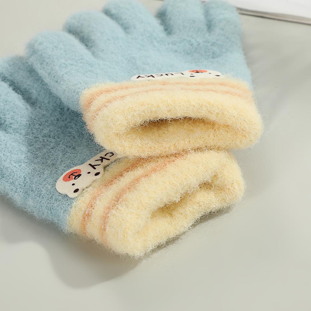 Fingerless Winter Gloves for Kids - Cute, Cozy, Cold-Proof, Five-Finger Design