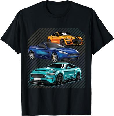 Regalo per Amanti di Auto Sportive Fan di Corse Stradali Regalo per Pilota di Velocità T-Shirt Unisex