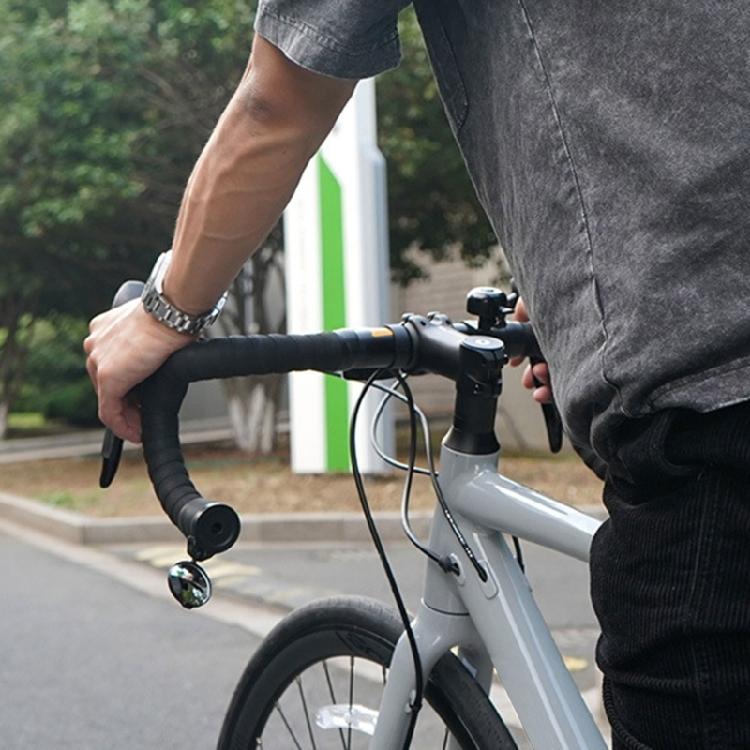 Handlebar End Wheel Mirror Rotatable Universal Bicycles Mirror for Mountain Bike