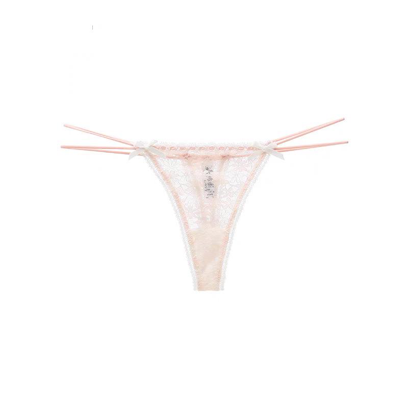 Lace Girls G String Sexy Panties Women Underwear Briefs Hollow Out Thong High Quality Transparent Underpants Lingerie Intimates