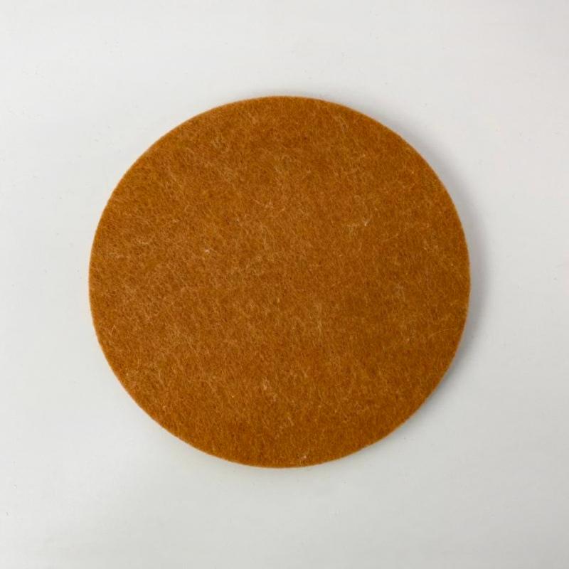 

1PC Round/Square Felt Cork Wall Decal with Self-Adhesive Peel-and-Stick Felt Message Board with Wooden Frame 16cm 16cm кофейный