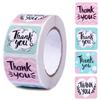 Custom Logo Stamp Stickers Cute Thank You Square Decoration X091