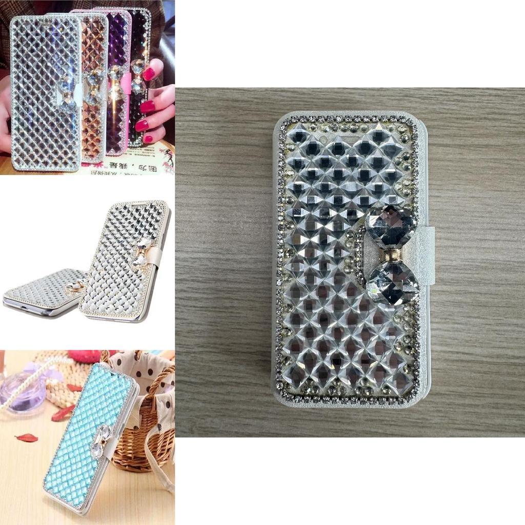 Water Diamond Phone Case For Iphone With Shockproof Stand And Antiscratch Features