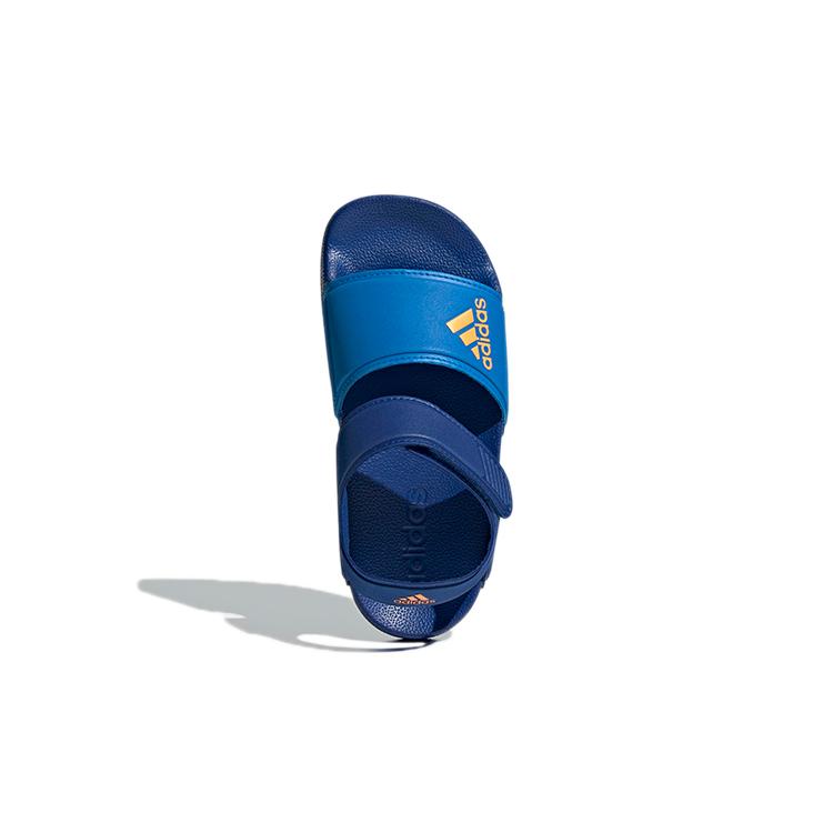 New Adidas Adilette Casual Sports Sandals Blue Kids' GW0343