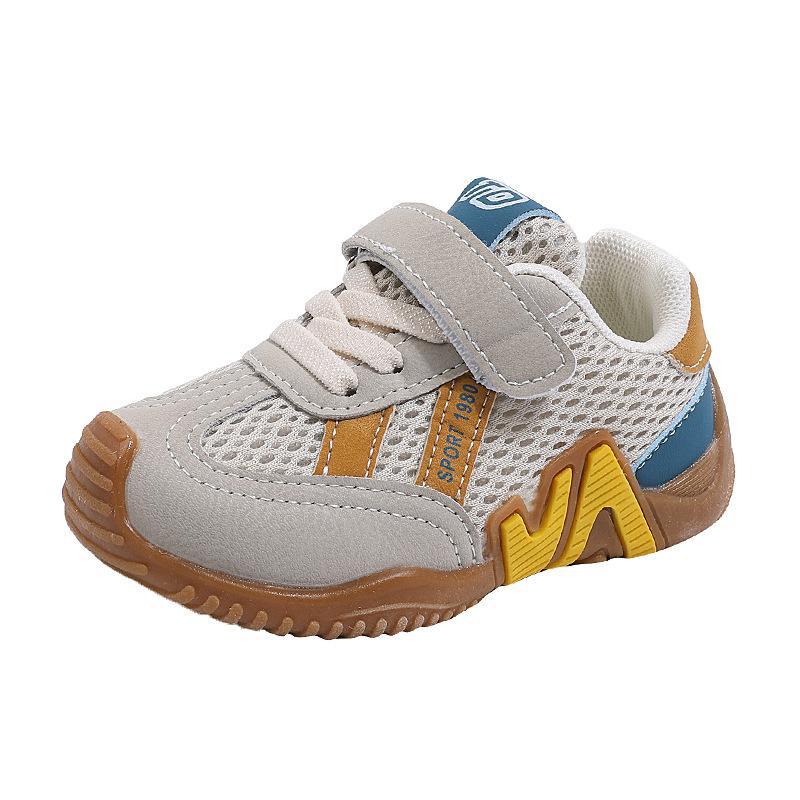 Soft-soled Boys' Running Shoes, Mesh Ventilation Shoes for Children, Girls' Sports Shoes