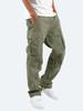 2025 Men's European & American Multi-pocket Drawstring Workwear Trousers
