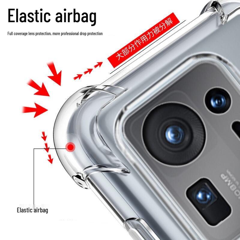 Kalai'ao Clear Airbag Drop-Proof Soft Phone Case