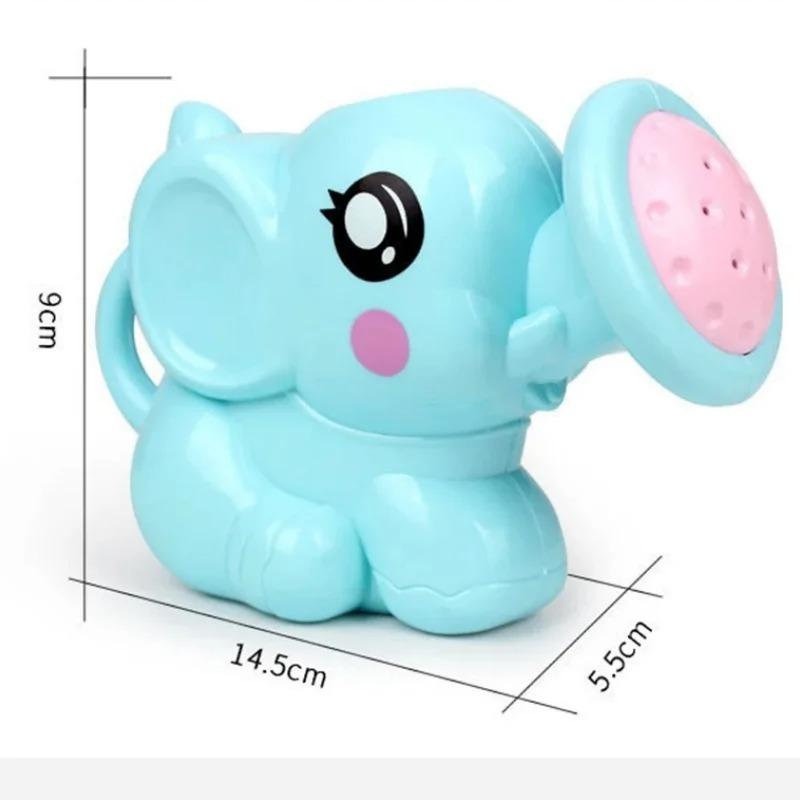 Zabawka do kąpieli Słoń - Zraszacz do wanny i konewka dla maluchów, Zabawna zabawka do przelewania na czas kąpieli dla chłopców i dziewczynek