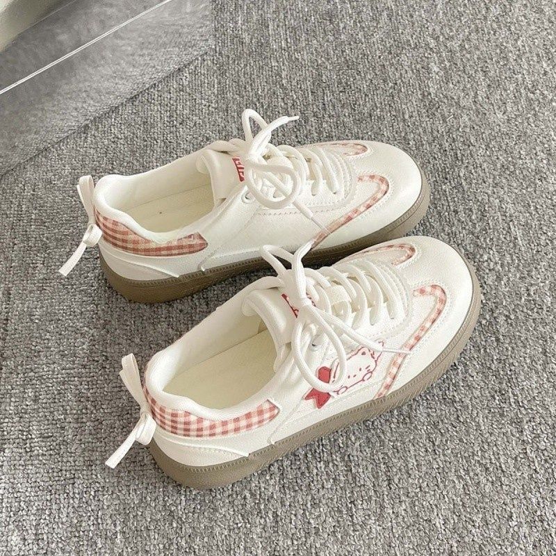 New Cute Thick-soled Sneakers for Women, Versatile Student Casual Shoes