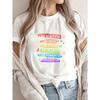 T Shirt With I Am Beautiful I Am Smart I Am Strong I Am Talented I Am Powerful I Am Enough Print For Women Casual Wear Daily Outfit Summer Top