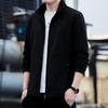 Embroidered Fleece And Thick Fleece Jacket For Men In Spring, Autumn, And Winter, Warm And Casual Jacket For Men