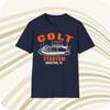 Throwbackmax Colt Stadium 1962 Klassischer Schnitt Baseball T-Shirt - Houston Astros