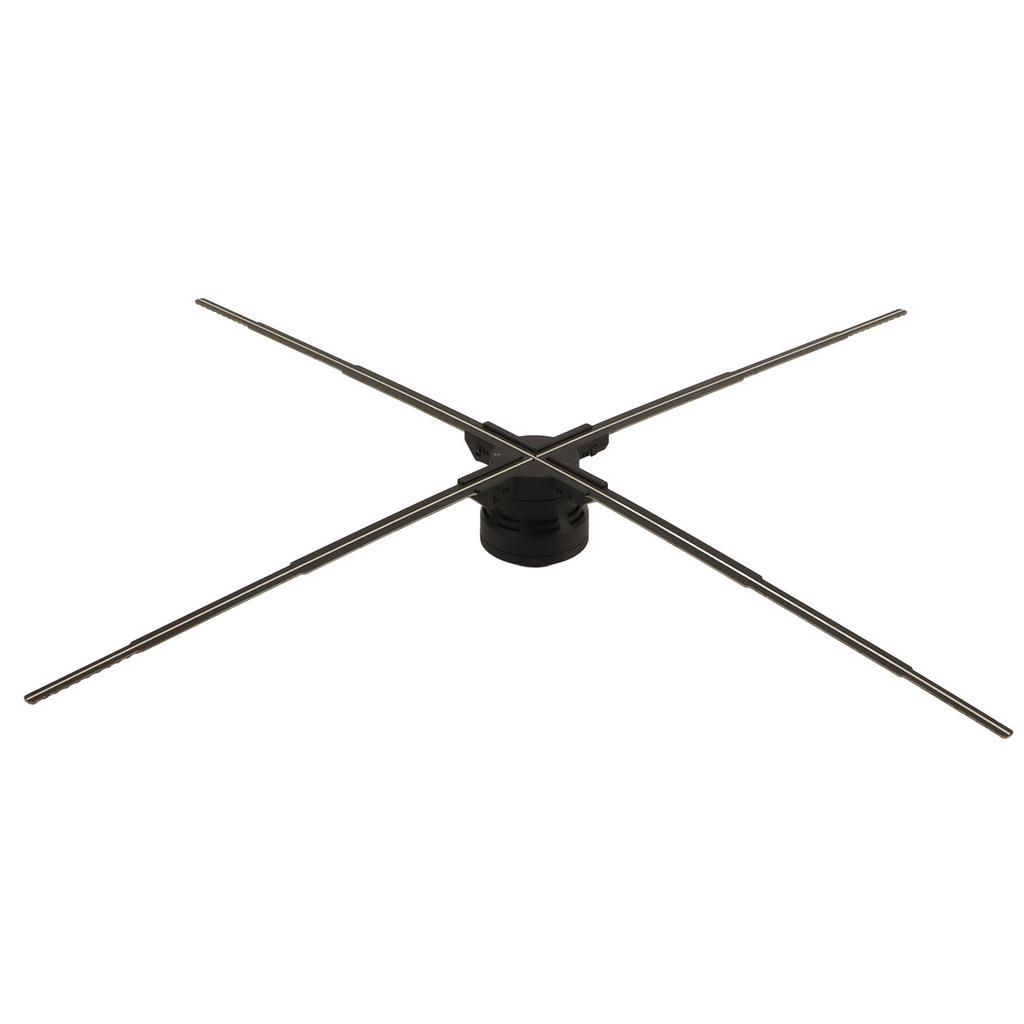 3D Hologram Projector 2K HD 1184 LED Support Screen Casting WiFi Holographic Fan Display with
