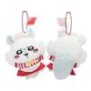 Adorable Japanese Style Plush Toy With Soft Pp Cotton Filling Cute Animal Keychain Accessory