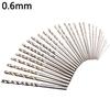10Pcs/Set 0.3mm-3mm Mini Micro HSS Spiral Twist Drill Bit Drilling Tool Set