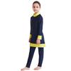 Swimsuit Girls 3pcs Long Sleeve Kids Swimwear Muslim Islamic Swimming Suit Sets