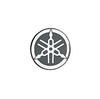 Yamaha Motor (Yamaha) Tuning Fork Vitro Emblem, Silver, 60mm, Q5K-YSK-001-T04