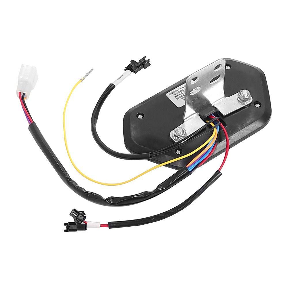 Digital Display Electric Scooter Dashboard Voltage Compatible LCD Display Meter  Vehicle Dashboard