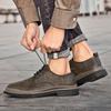 Luxury Brand New Business Oxford Shoes Leather Mens Casual Moccasins Footwear Thick Soled Wedding Fashion Lace-Up Office Shoes