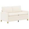 Cream Sofa 156 X 81 X 87.5 Cm Fabric