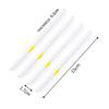 LXN1   4PCS Car Door Transparent Anti collision Protector Bar Stickers For Chevrolet Cruze Aveo Captiva Lacetti Accessories Car Styling