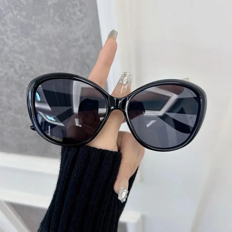 Vintage Cat Eye Sunglasses For Women Men Fashion Retro Minimalist Stylish Glasses Female Male
