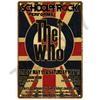 Rock and Roll Metal Sign Band Tin Sign Decorative Plates Vintage Poster Stickers Man Cave Music Home Bar Wall Decor Plaque Art