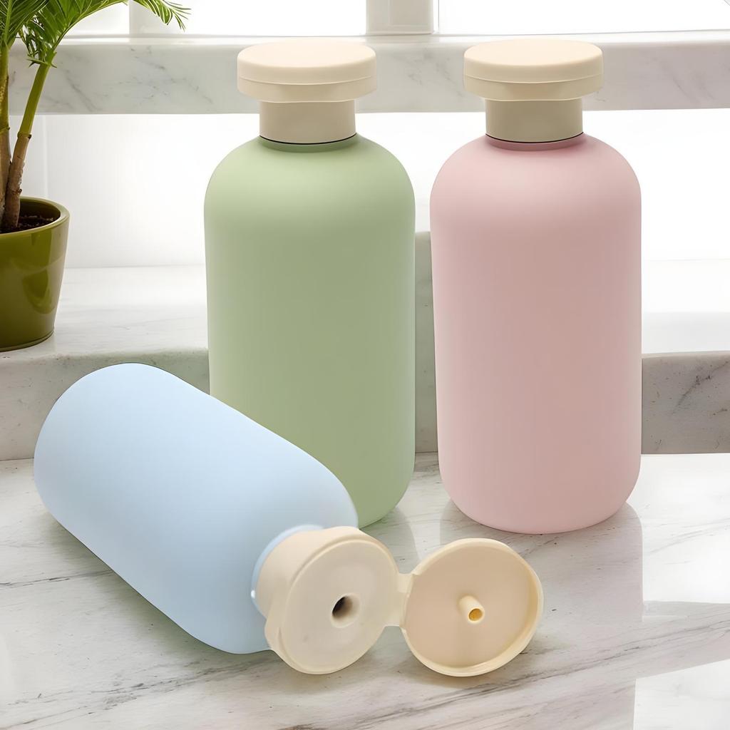Travel Toiletry Containers Travel Containers For Shampoo Refillable Liquid Dispenser Squeezable Lotion Bottle For Shower