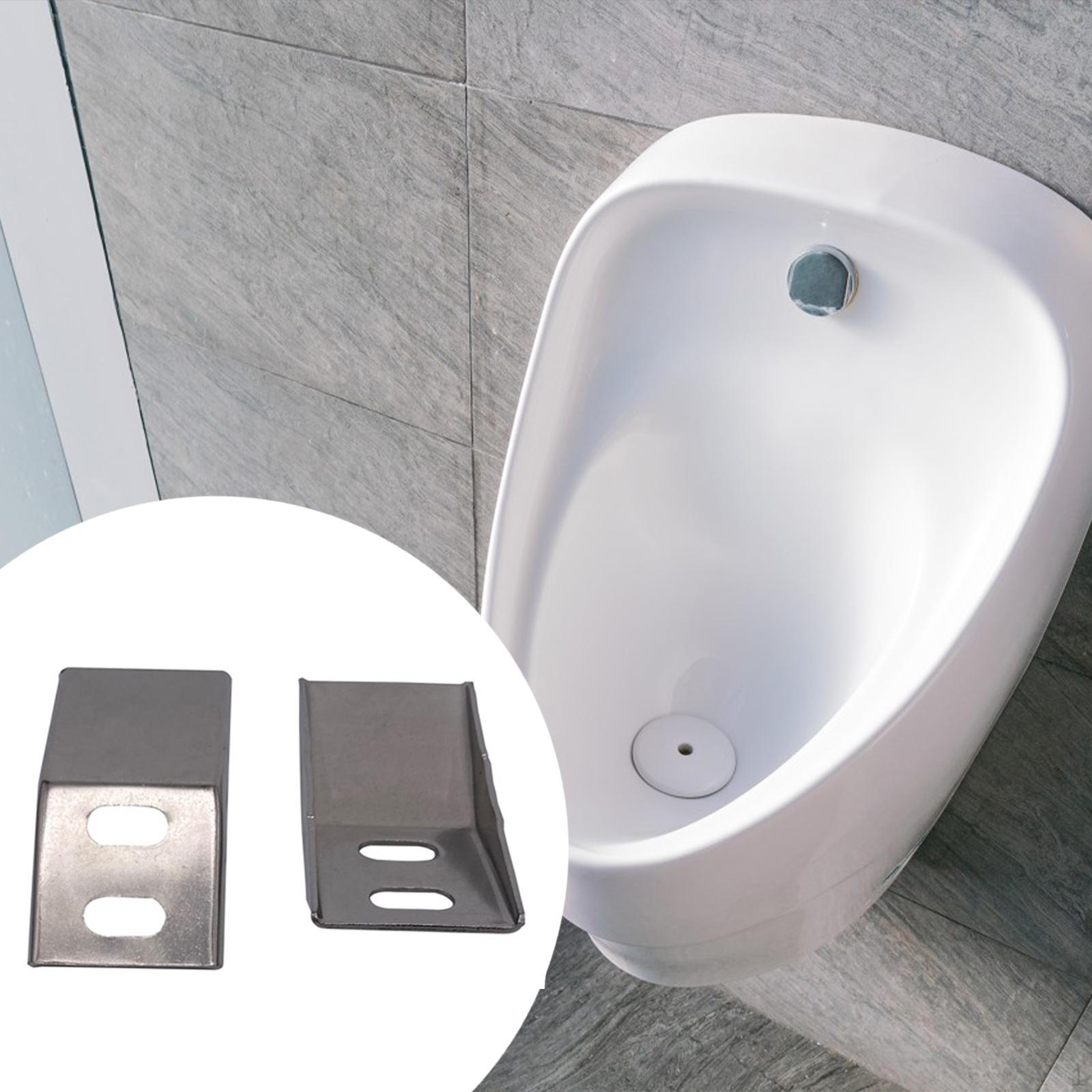 

Urinals Hanging Hangers Bracket Accessories Sink Hung Wall Mount Hooks for Toilet 7.3cmx3.6cmx3.9cm