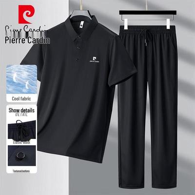 Men's Summer Polo Shirt & Trousers Set