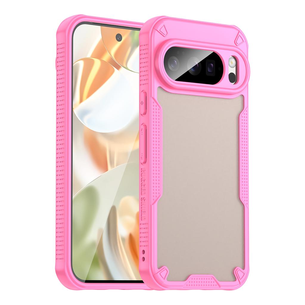 For Google Pixel 10 Pro Case PC+TPU Semi-Transparent Frosted Finish Protective Phone Cover