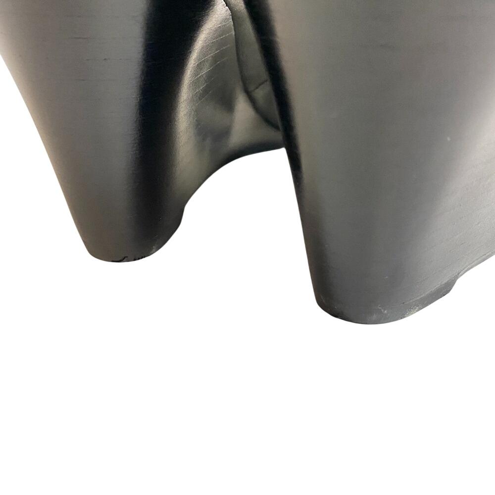 Tory Burch Wedge sole Double T logo leather Caroline 54 pumps black leather Women Used