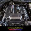 Carbon Fiber Engine Hood Cover for 2015-2022 Ford Mustang