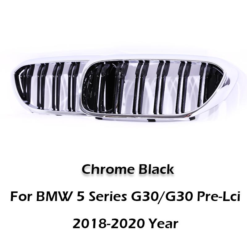 Chrome Grille Double Single Line M