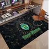 Personalized Crystal Velvet Carpet Sporting CP Pattern Non Slip Floor Rug