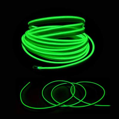 USB EL Wire 10 M/5 M/3 M Flexibilní neonová trubice DC 5V neonová světla Osvětlení interiéru auta Osvětlovací lišta pro ozdobné obložení interiéru