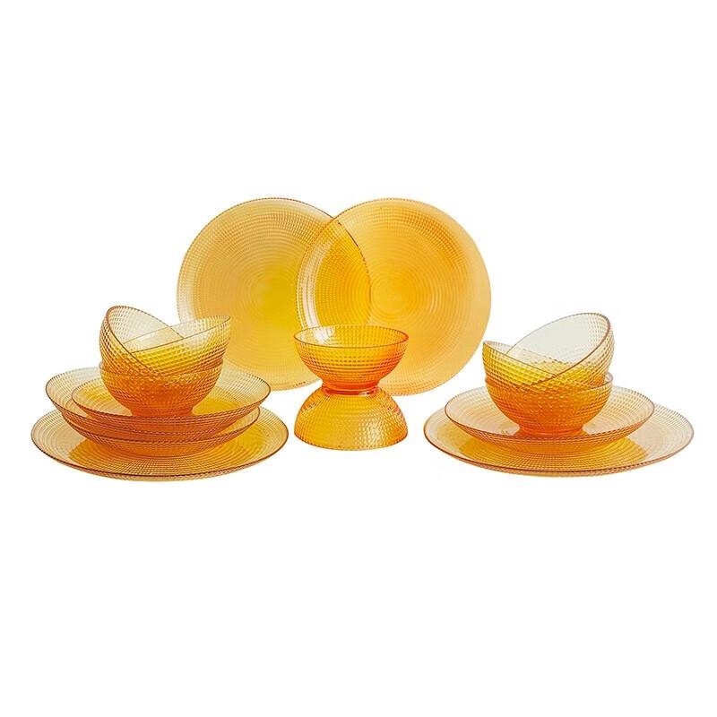 Corning VISIONS Crystal 16-Piece Dinnerware Set
