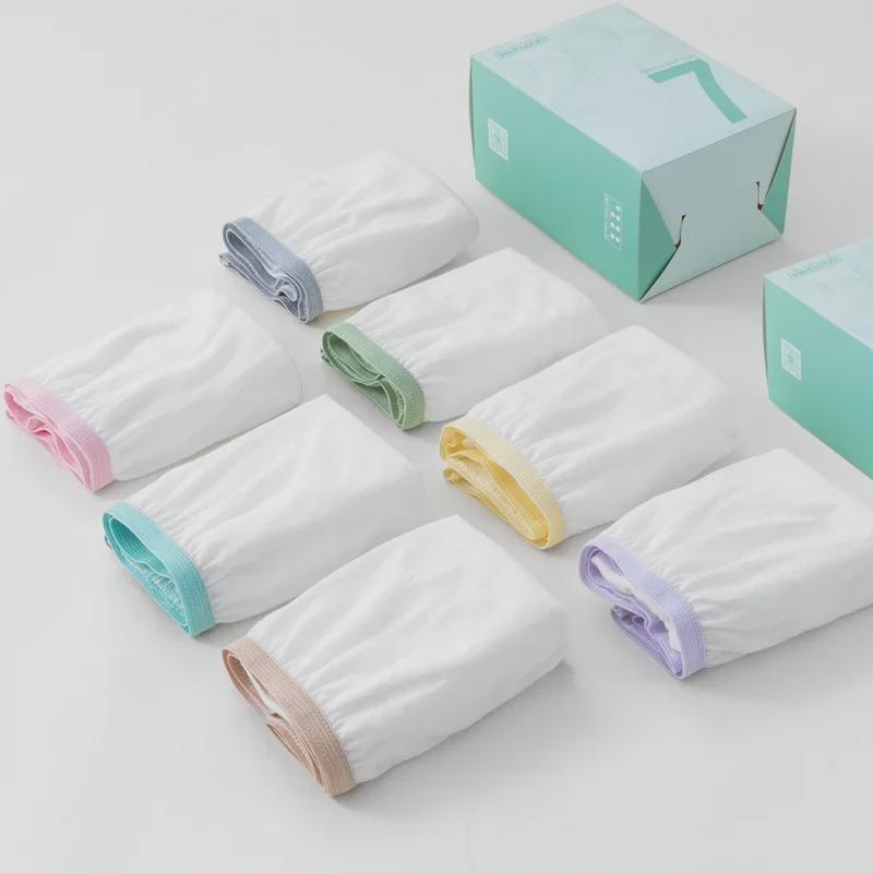 Roupa Íntima Descartável de Algodão Puro para Mulheres e Homens - Sem Costura, Levanta o Quadril, Ideal para Viagens, Maternidade e Uso Pós-parto.